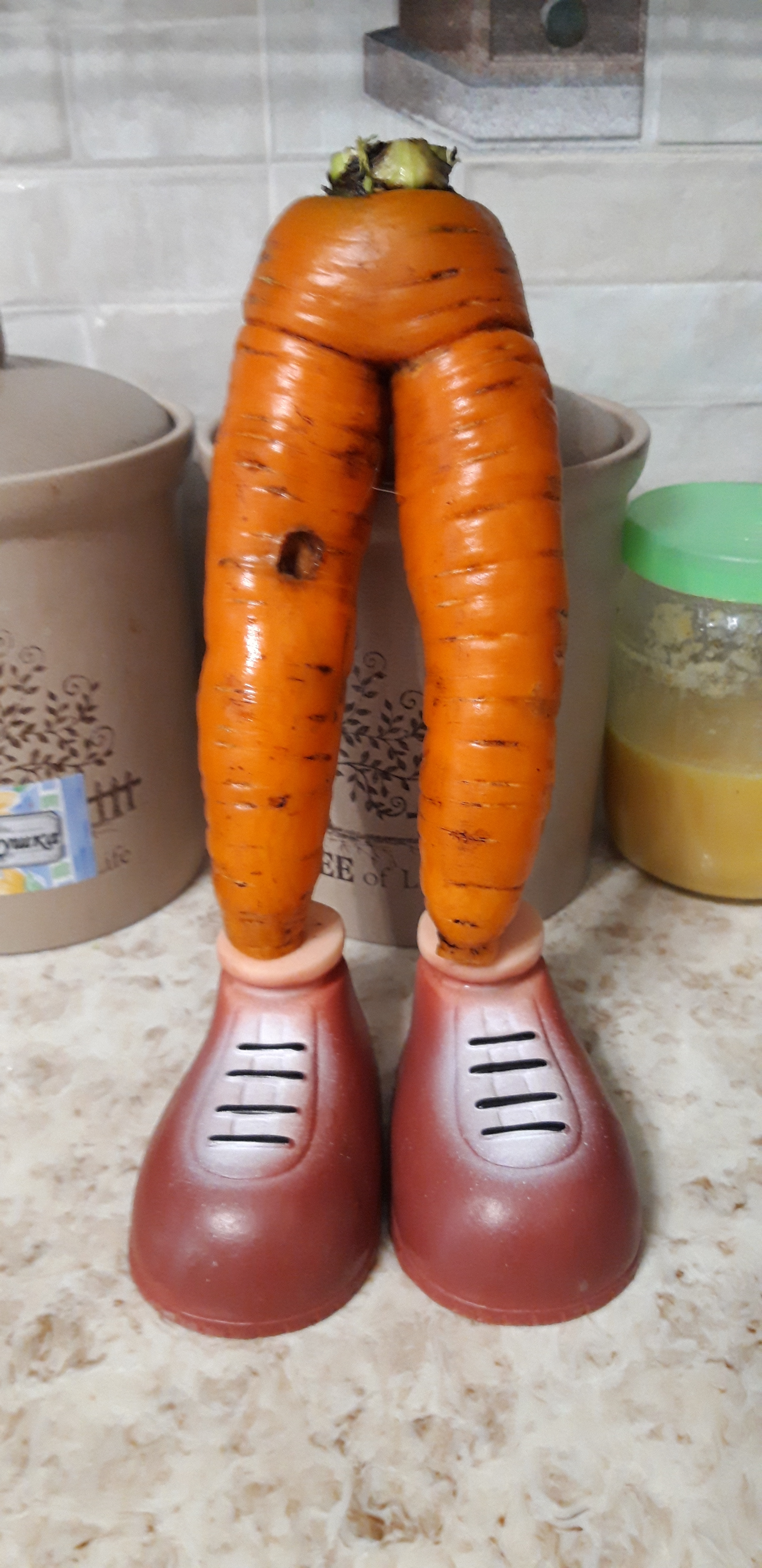 Смешная морковь